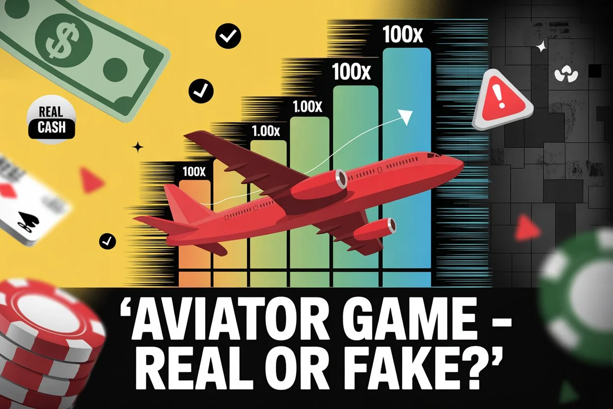aviator game is real or fake